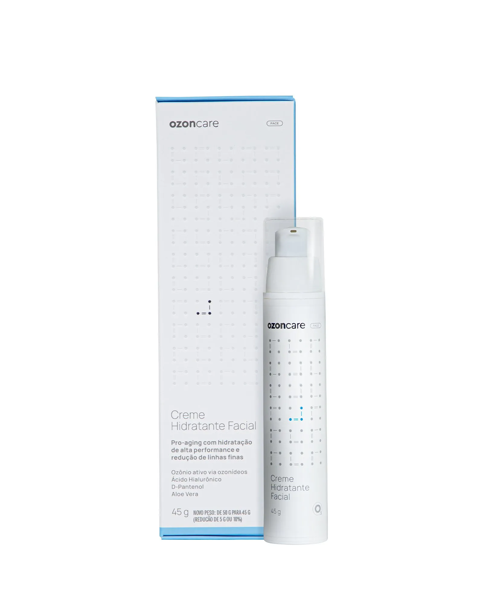 CREME HIDRATANTE FACIAL PRÓ-AGING - 45G OZONCARE - Imagem 2