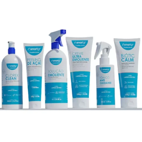KIT LIMPEZA DE PELE AVANÇADO - COM EMOLIENTE DE 1 LT SMART GR