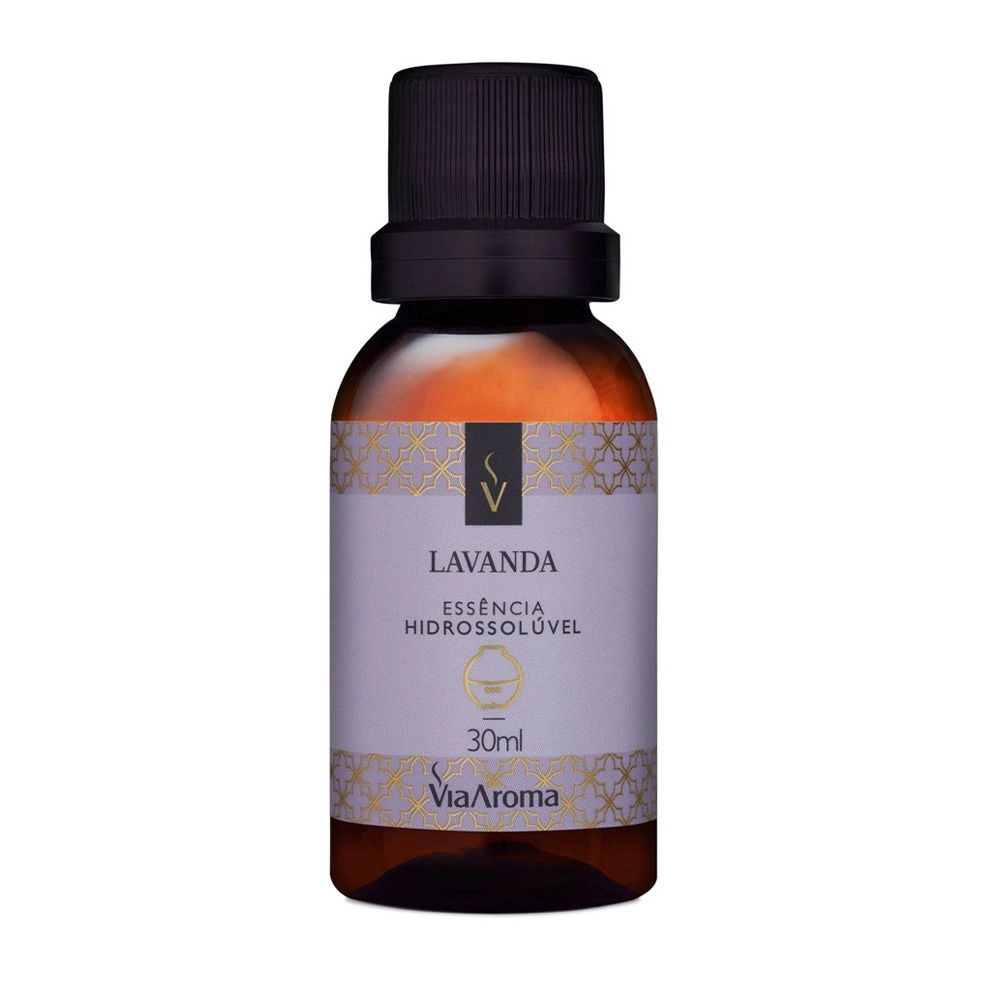 ESSENCIA HIDROSSOLUVEL LAVANDA 30 ML -VIA AROMA - Imagem 2