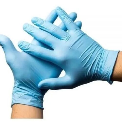 LUVA NITRILICA SEM PO POP NUGARD 100 UNIDS TAMANHO P COR AZUL