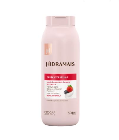 LOÇAO HIDRATANTE CORPORAL FRUTAS VERMELHAS 500ML-HIDRAMAIS