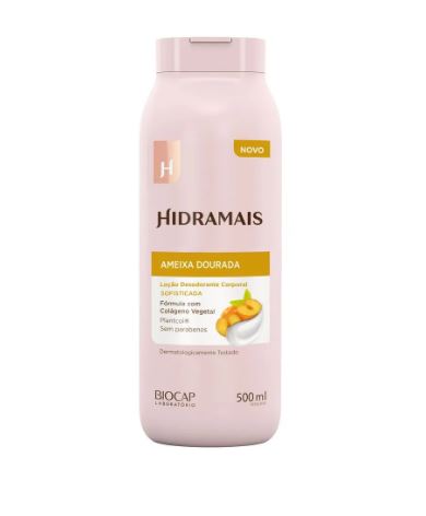 LOÇAO HIDRATANTE CORPORAL AMEIXA DOURADA 500ML-HIDRAMAIS
