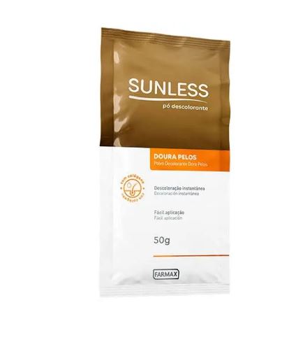 PO DESCOLORANTE DOURA PELOS SUNLESS 50G