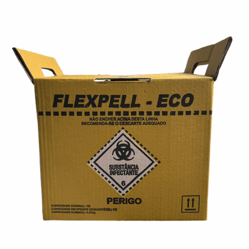COLETOR PARA MATERIAL PERFURO CORTANTE 13 LT FLEXPELL