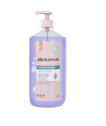 SABONETE LIQUIDO PERFUME DE BEBE 1,2 LT HIDRAMAIS
