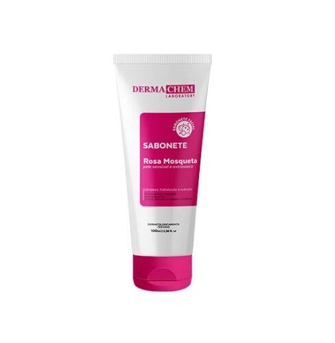 SABONETE FACIAL ROSA MOSQUETA 100ML DERMACHEM