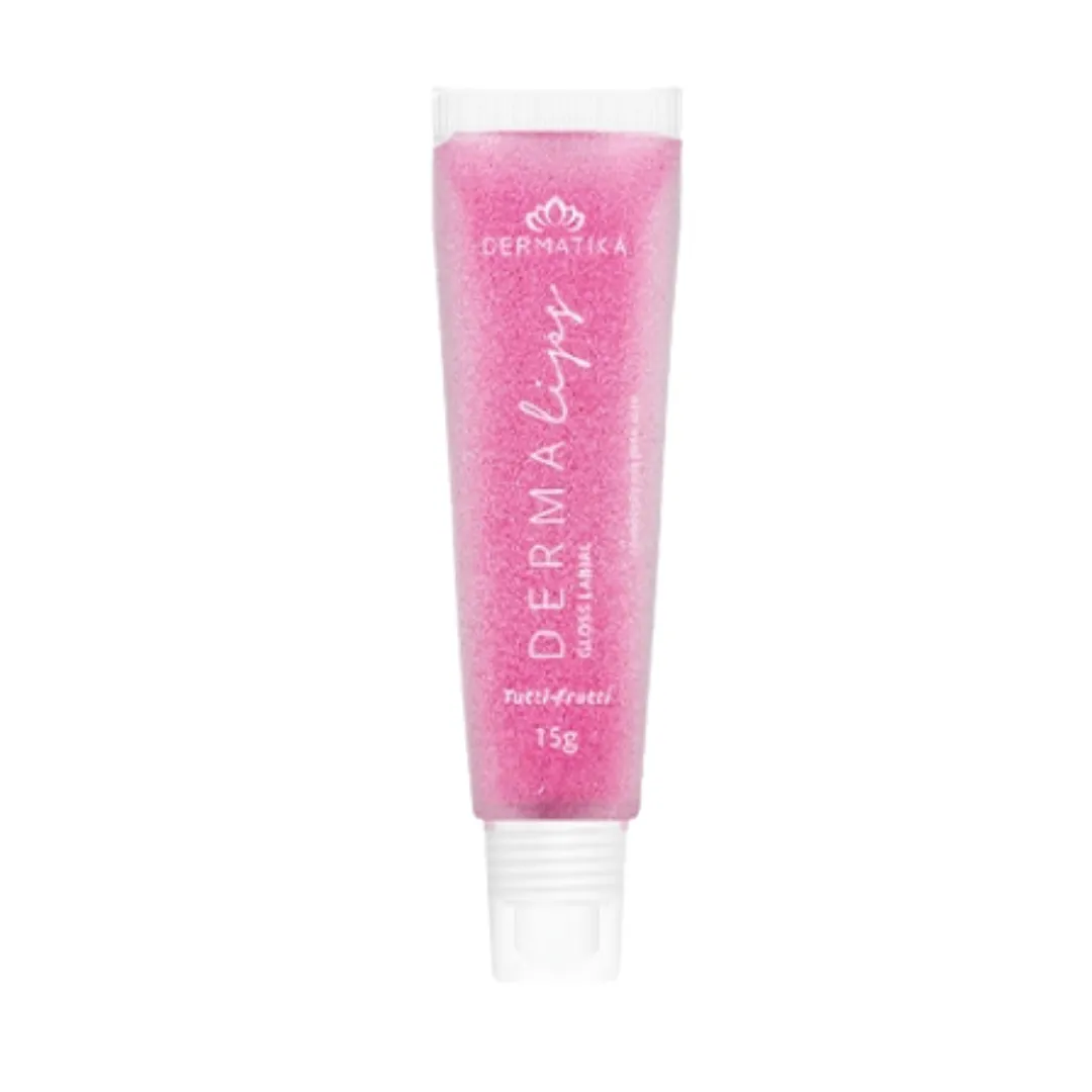 GLOSS LABIAL TUTTI-FRUTTI - DERMA LIPS 15G DERMATIKA