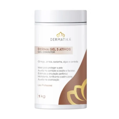 GEL CONDUTOR DERMA GEL 5 ATIVOS  - 1KG DERMATIKA