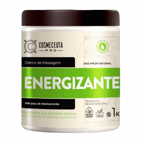 CREME MASSAGEM ENERGIZANTE 1KG- COSMECEUTA