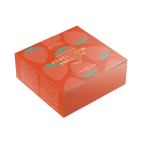PASTA MODELADORA BROW PREMIUM KOHAI - MORANGO 15G