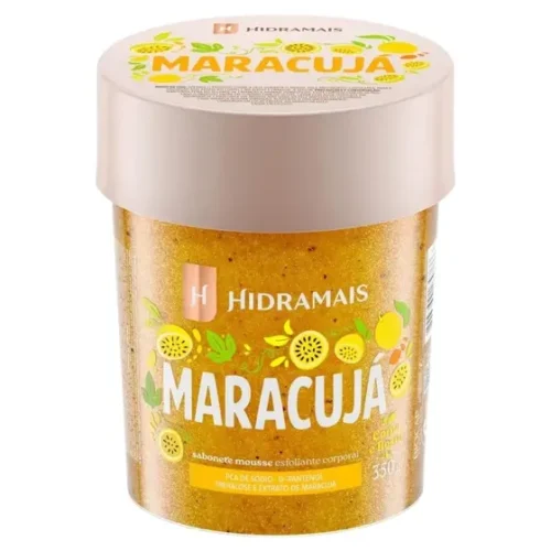 ESFOLIANTE CORPORAL MOUSSE MARACUJA 350G HIDRAMAIS