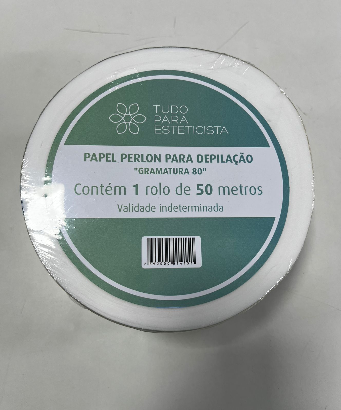 PAPEL PERLON DEPILAÇAO TNT GRAMATURA 80 ROLO 50M
