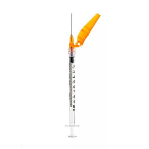 SERINGA INSULINA LUER LOCK COM AGULHA 25G 0,5MM X 25MM 1 ML- 1 UND SOL M