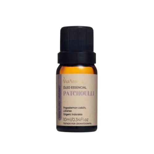 OLEO ESSENCIAL PATCHOULLI VIA AROMA - 10ML
