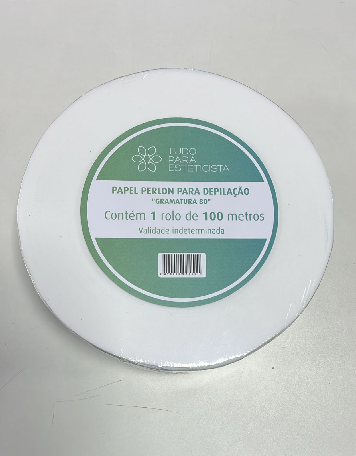 PAPEL PERLON DEPILAÇAO TNT GRAMATURA 80 ROLO 100M