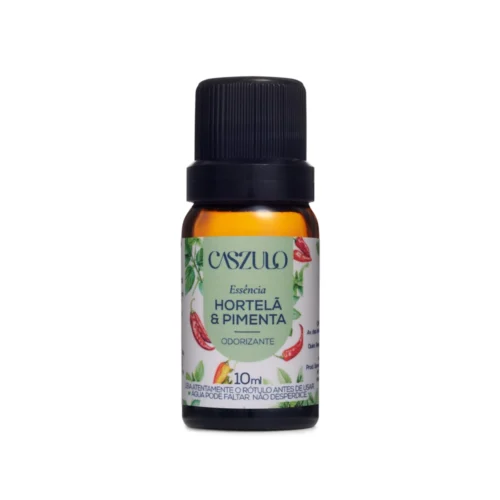 ESSENCIA HORTELA E PIMENTA CASZULO - VIA AROMA 10ML