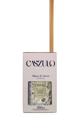 DIFUSOR DE VARETAS CAPIM LIMAO 250 ML CASZULO