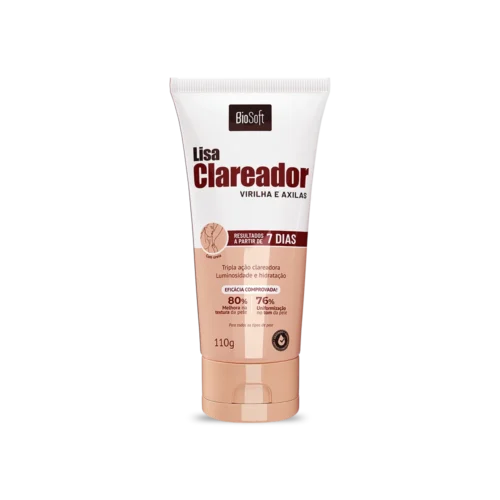 CREME LISA CLAREADOR VIRILHA E AXILAS 110G BIOSOFT