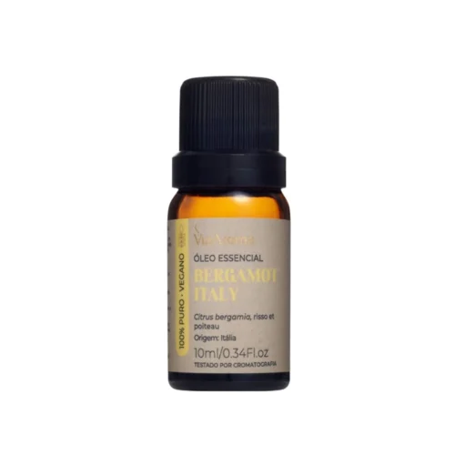 OLEO ESSENCIAL DE BERGAMOTA (BERGAMOT ITALY) VIA AROMA - 10ML