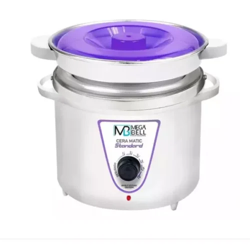 AQUECEDOR TERMOCERA CERA COM REFIL 900 G  C7214 MEGA BELL COR: BRANCO E LILAS