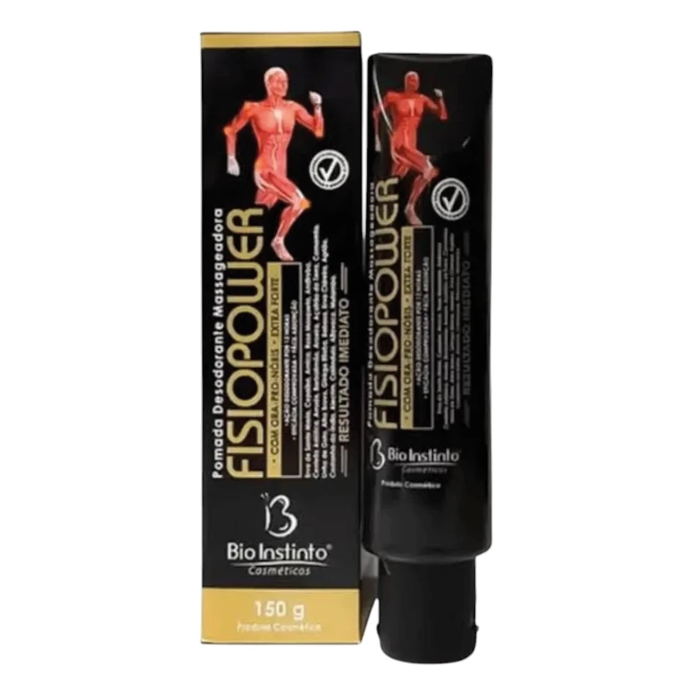 POMADA MASSAGEADORA FISIOPOWER 150 GR BIO INSTINTO