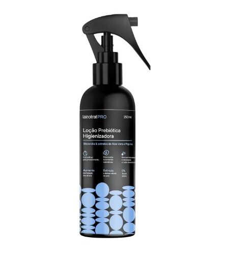 LOÇAO PREBIOTICA HIGIENIZADORA  250G ALOE VERA E PEPINO LABOTRAT PRO