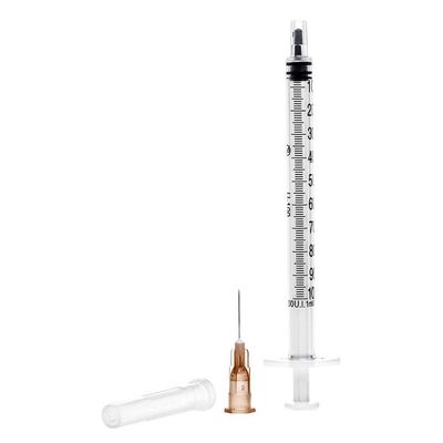 SERINGA INSULINA LUER SLIP COM AGULHA 0,45X13 26G 1/2 1ML DESCARPACK - Imagem 2