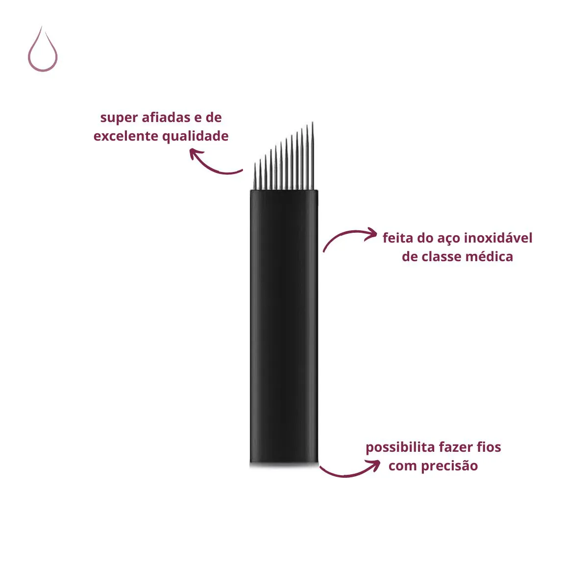 LAMINA TEBORI MICROBANDING 18 FLEX 0,18MM CHANFRADA - 1 UNIDADE