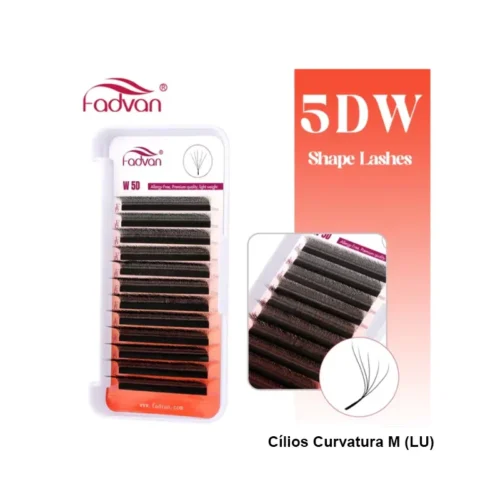 CILIOS FIO 5DW 0,07D 12MM VOLUME EGIPCIO BRASILEIRO FADVAN
