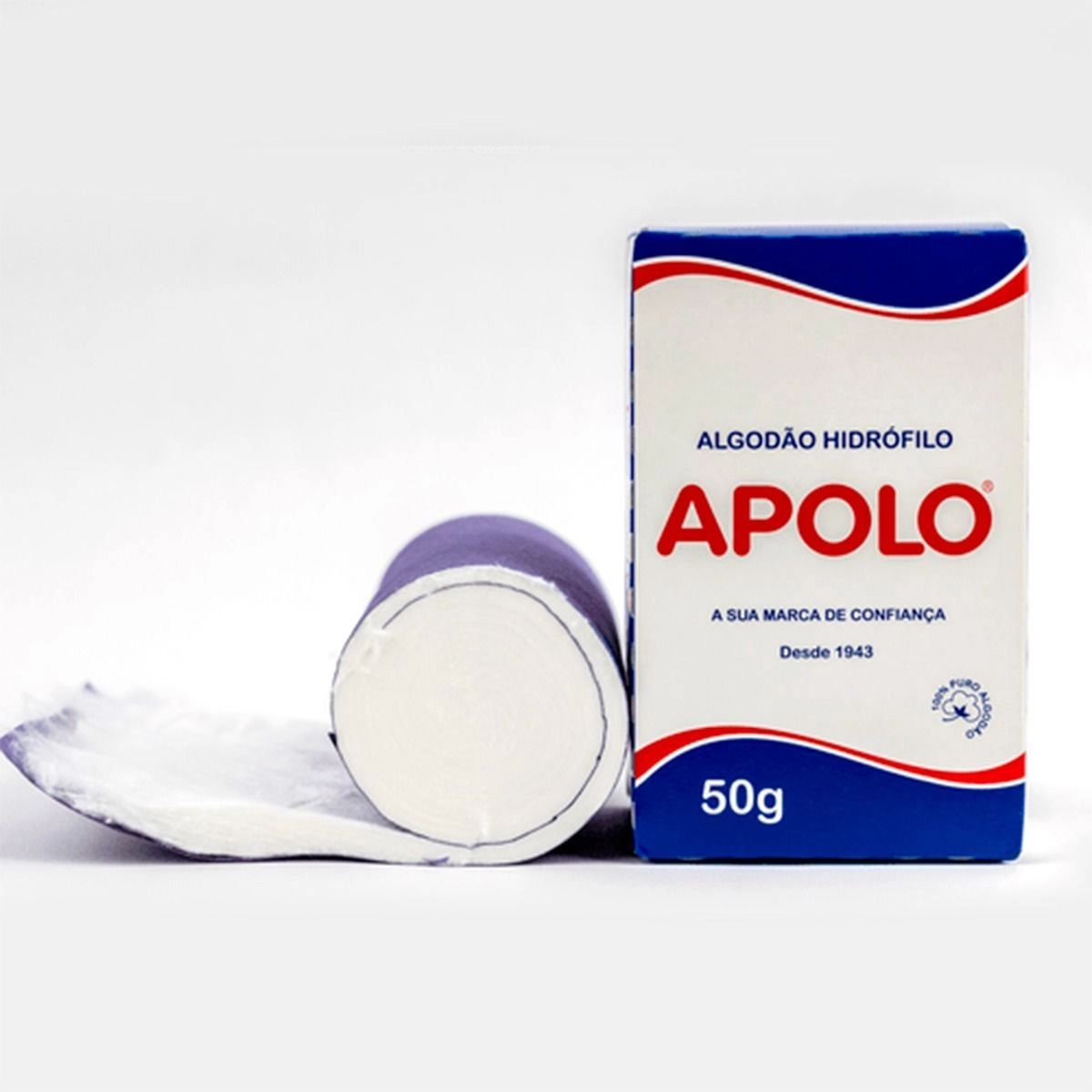 ALGODAO HIDROFILO 50G APOLO - Imagem 2