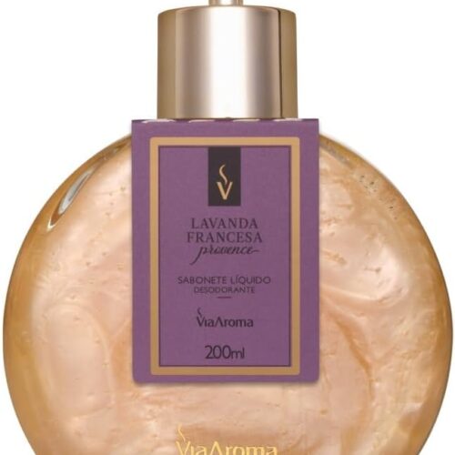 SABONETE LIQUIDO LAVANDA FRANCESA PROVENCE 200 ML VIA AROMA