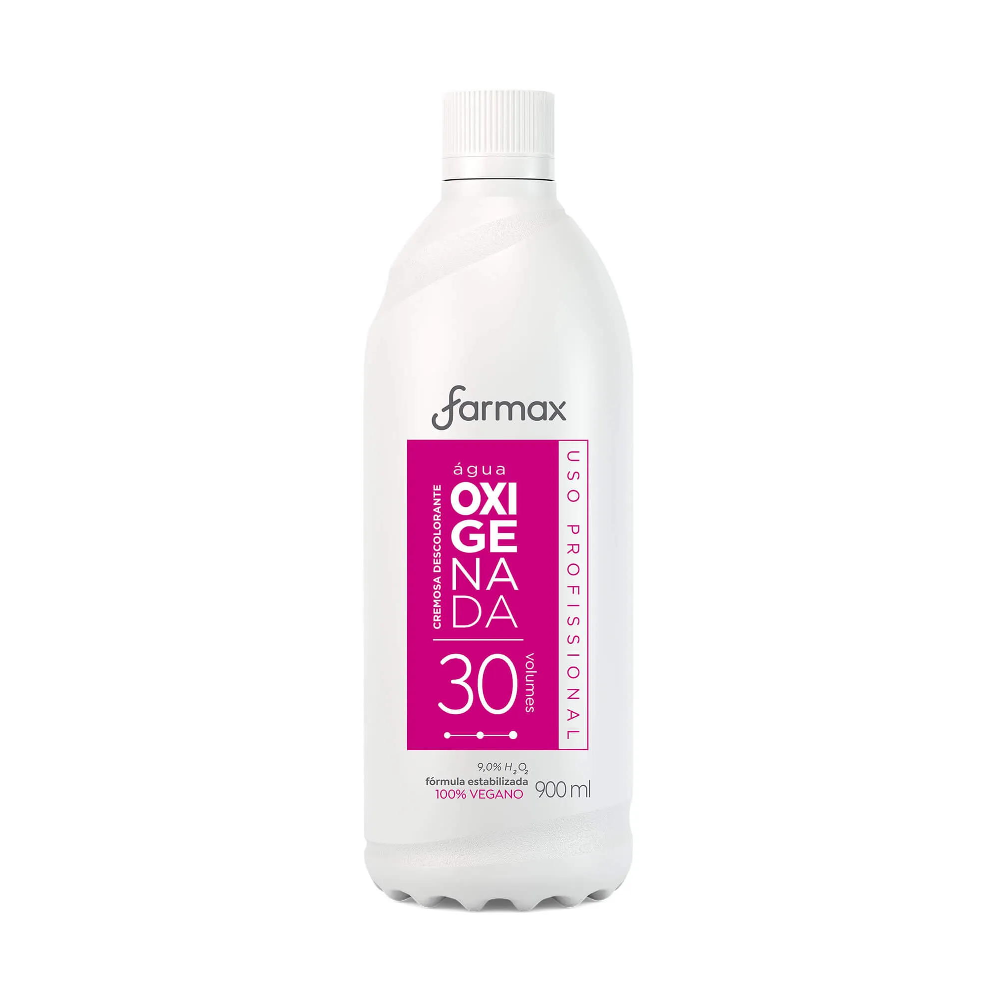 AGUA OXIGENADA CREMOSA 30 VL DESCOLORANTE FARMAX 900ML
