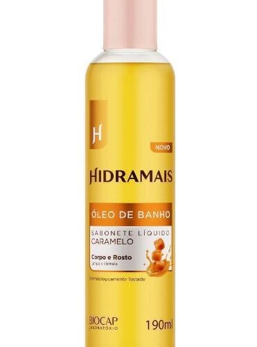 SABONETE OLEO DE BANHO CARAMELO 190 ML HIDRAMAIS