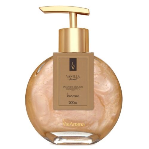 SABONETE LIQUIDO VANILLA 200 ML VIA AROMA