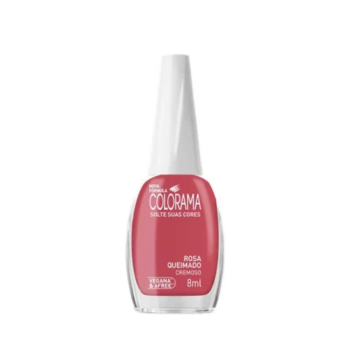ESMALTE COLORAMA COR ROSA QUEIMADO 8 ML