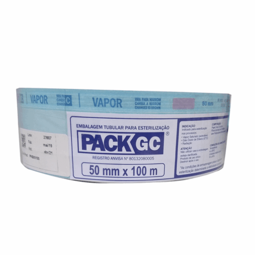 ENVELOPE ROLO PARA ESTERILIZAÇAO 50MM X 100M PACK GC – ZERMATT