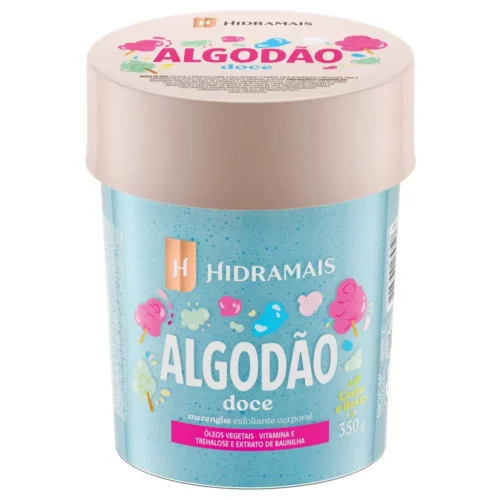 ESFOLIANTE CORPORAL MOUSSE ALGODAO DOCE 350G HIDRAMAIS