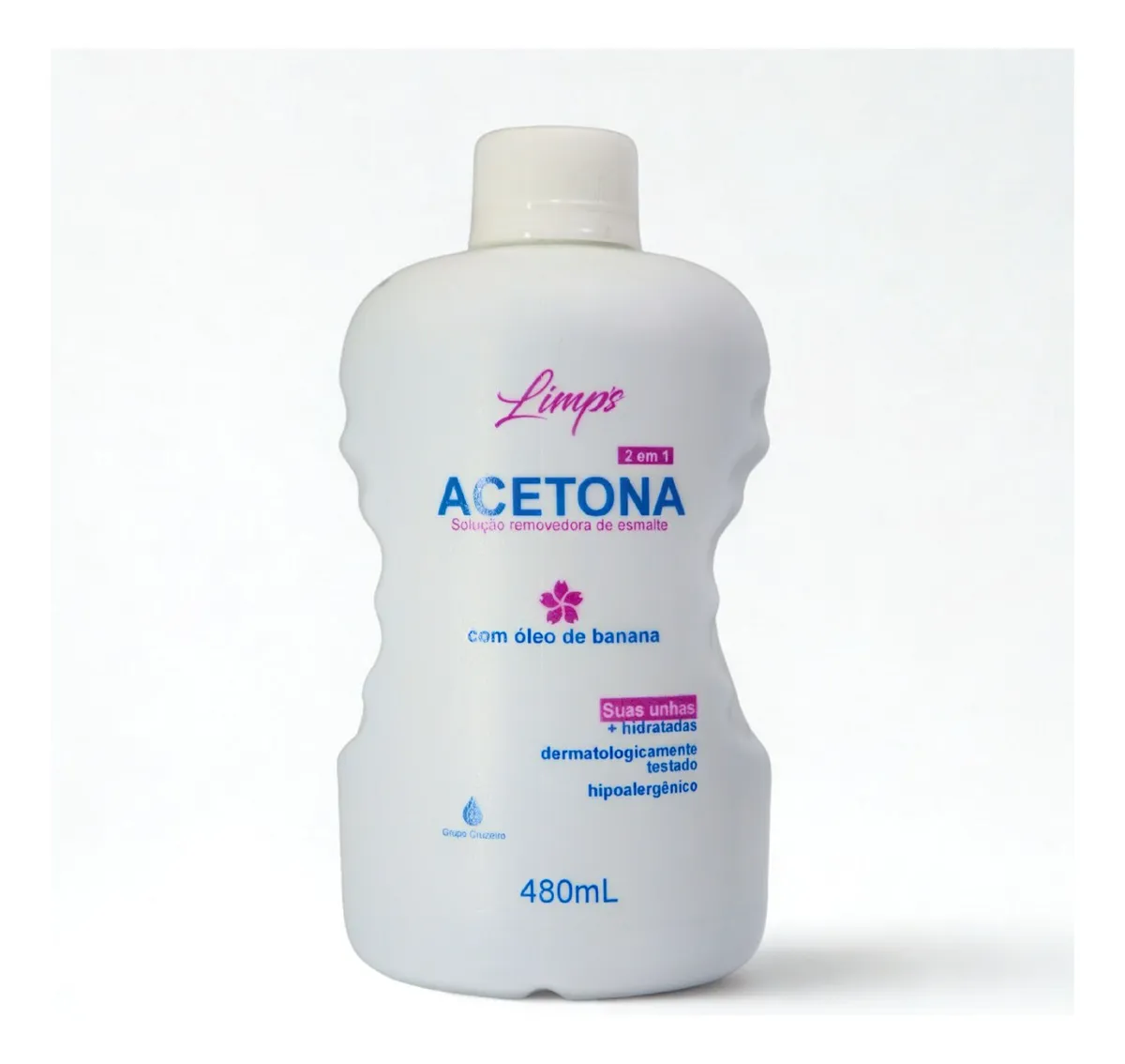 REMOVEDOR ACETONA LIMPIS CRUZEIRO 480ML - CRUZEIRO