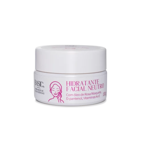 HIDRATANTE FACIAL NEUTRO LINHA BASIC VIA AROMA – 100G