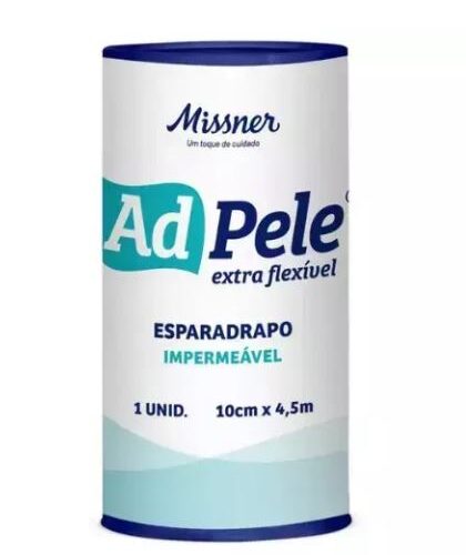 ESPARADRAPO IMPERMEAVEL BRANCO 10CM X 4,5M - MISSNER