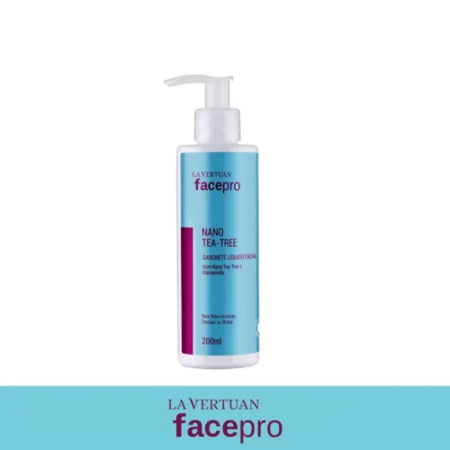 SABONETE  NANO TEA-TREE  LIQUIDO FACIAL 200ML LA VERTUAN