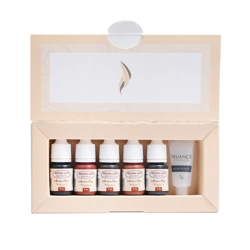 KIT BROWN SKIN (AILA MOOG) SOBRANCELHAS BY NUANCE - Imagem 2