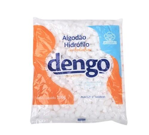 ALGODAO EM BOLINHAS 100 GRAMAS DENGO