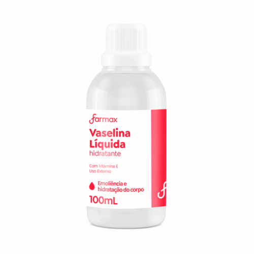 VASELINA HIDRATANTE LÍQUIDA FARMAX 100ML