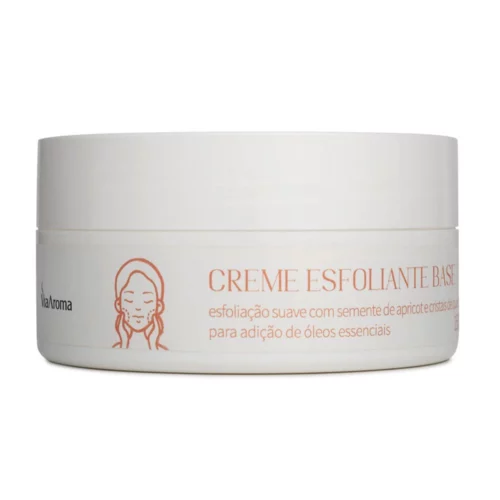 CREME ESFOLIANTE NEUTRO LINHA BASIC VIA AROMA - 150G