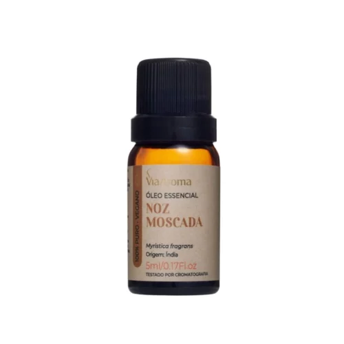 OLEO ESSENCIAL NOZ MOSCADA VIA AROMA - 5ML