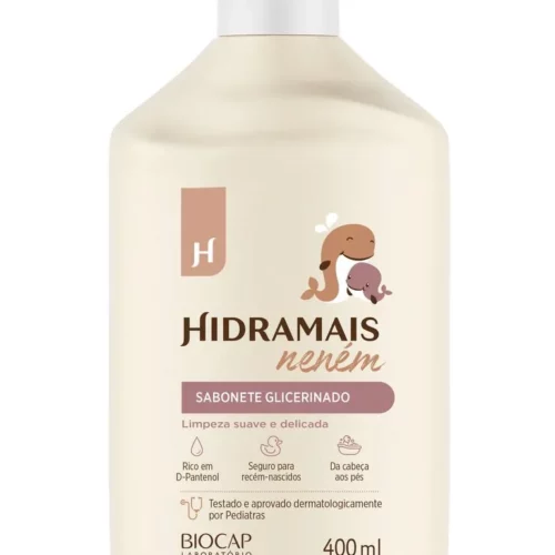 SABONETE GLICERINADO NENEM | 400ML  HIDRAMAIS