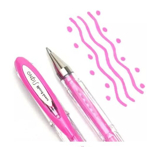 CANETA GEL SIGNO ANGELIC 0.7MM ROSA 1 UNID. UNI-BALL