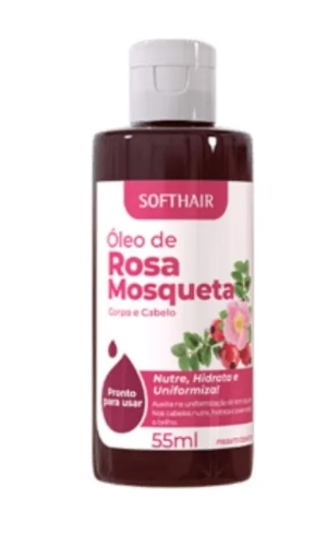 OLEO DE ROSA MOSQUETA 55ML SOFTHAIR