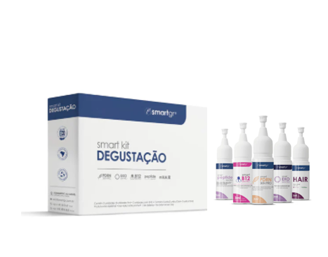 KIT DEGUSTAÇAO 6 FLUIDOS EM MONODOSE - SMART GR